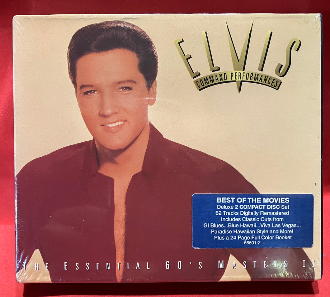 ELVIS PRESLEY - COMMAND PERFORMANCES - ESSENTIAL 60'S MASTERS II - 2 CD (SEALED)