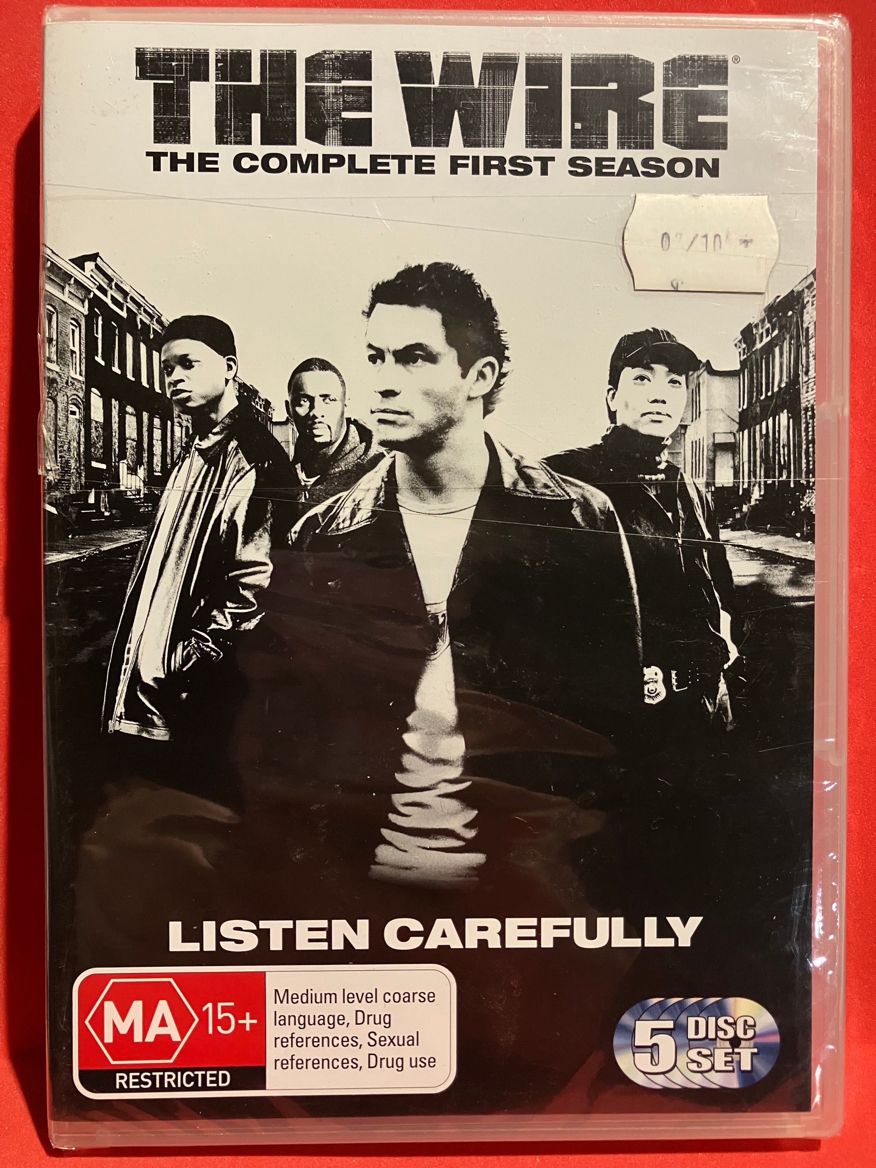 THE WIRE - COMPLETE FIRST SEASON - DVD (SEALED) – dixonrecycled