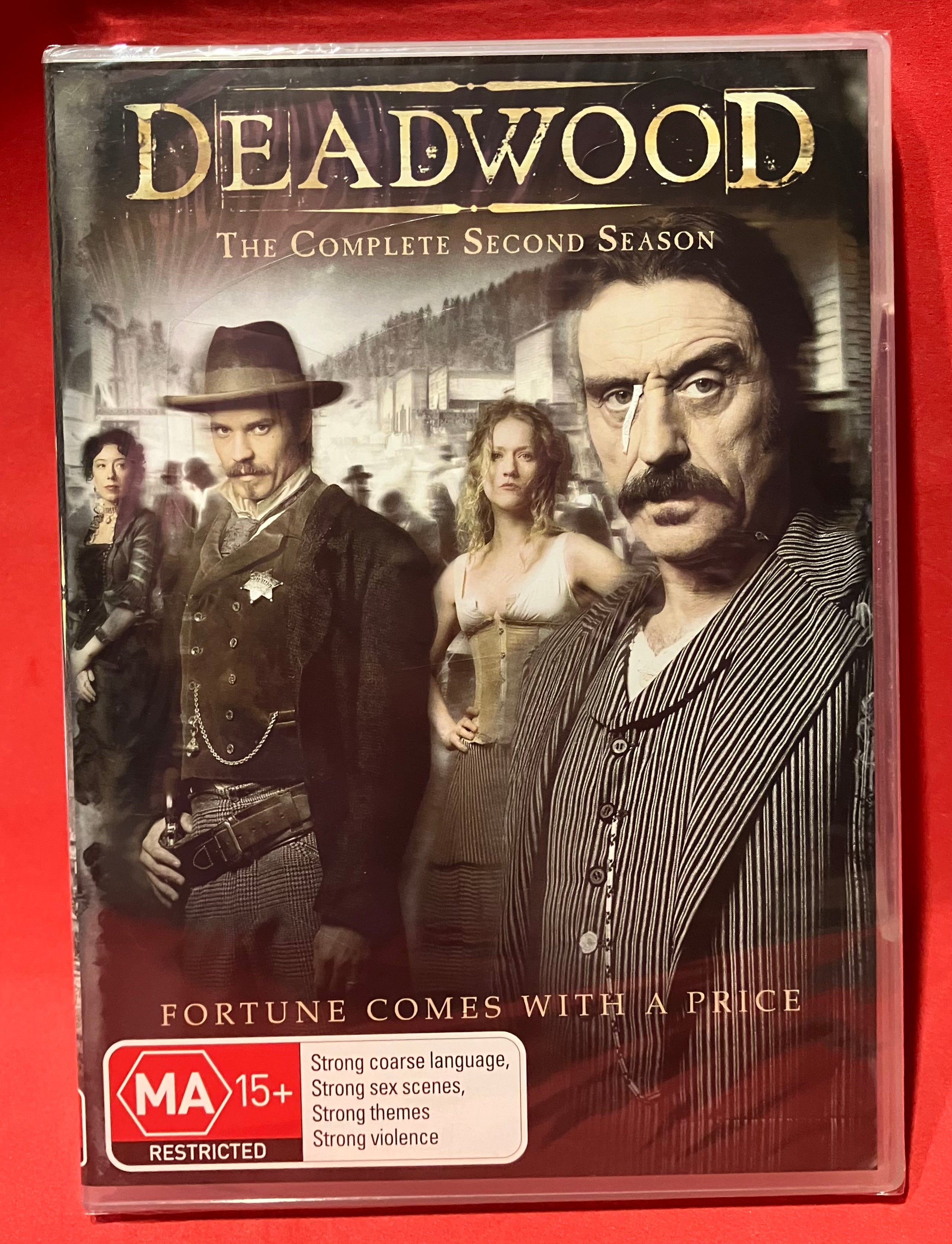 DEADWOOD - COMPLETE SECOND SEASON DVD (SEALED) – dixonrecycled 