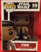 Load image into Gallery viewer, FUNKO POP! - FINN - STAR WARS #59 - NEW IN BOX