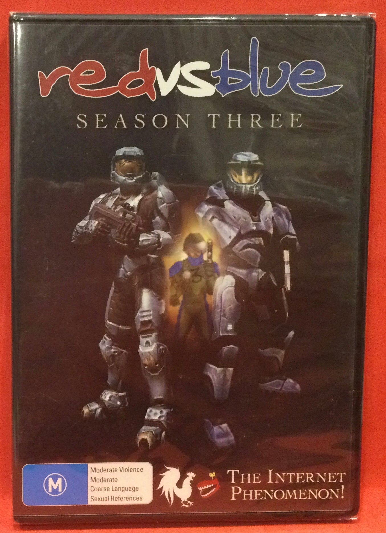 RED VS BLUE - SEASON 3 EPISODES 39-57 - DVD (NEW/SEALED) – Dixon