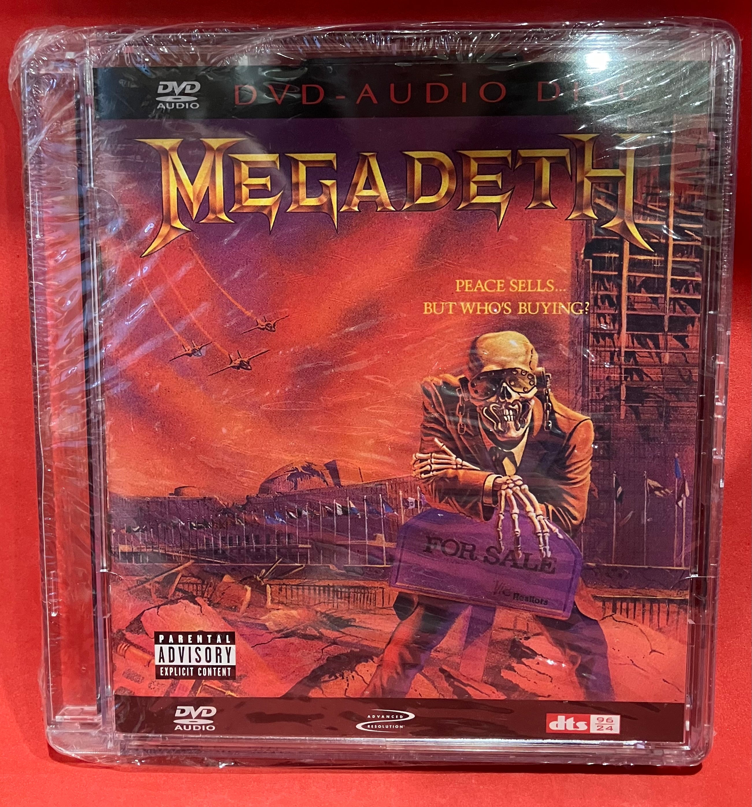 【DVDのみ】メガデス『PEACE SELLS　But Who's Buying MEGADETH - PEACE SELLSBUT WHO'S BUYING? - DVD-AUDIO DISC