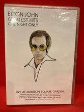 Load image into Gallery viewer, ELTON JOHN - GREATEST HITS, ONE NIGHT ONLY - DVD (SEALED)
