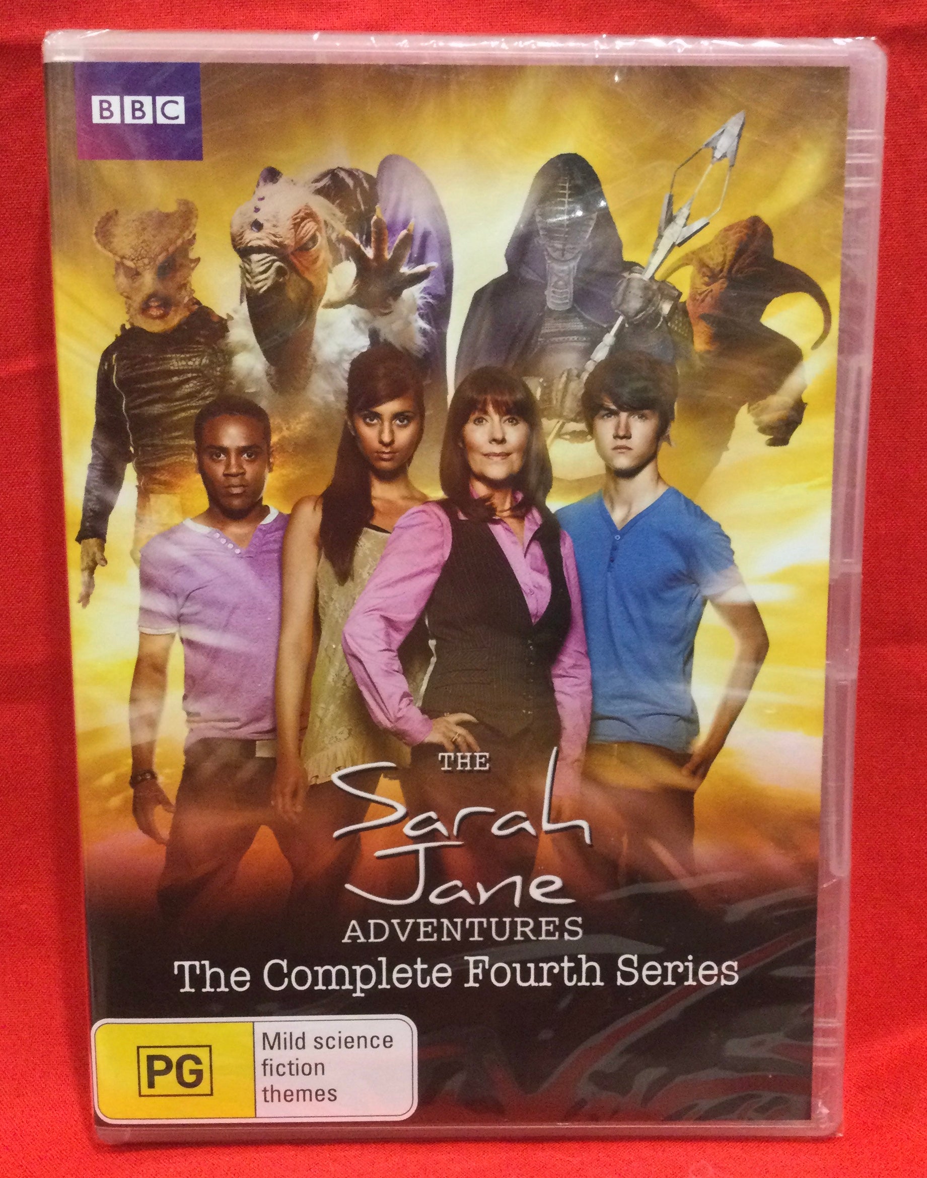 THE SARAH JANE ADVENTURES - COMPLETE FOURTH SERIES - DVD (SEALED