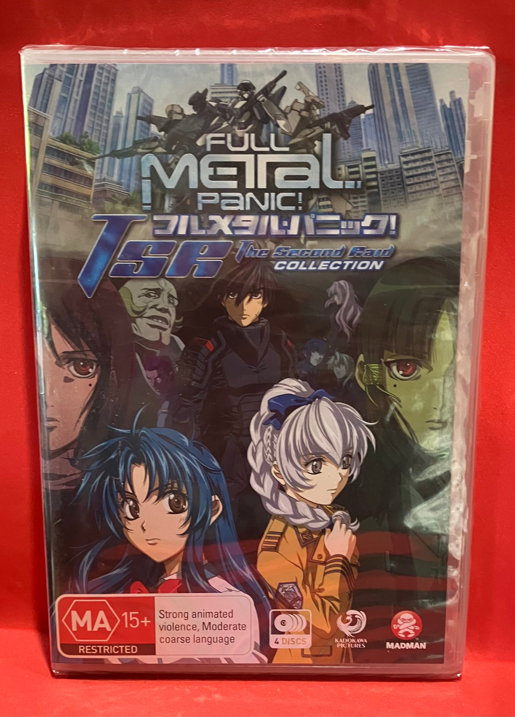 FULL METAL PANIC! THE SECOND RAID COLLECTION DVD (SEALED) – Dixon