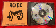 Load image into Gallery viewer, AC/DC - FOR THOSE ABOUT TO ROCK - CD (EUROPEAN) 1987
