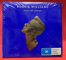 Load image into Gallery viewer, ROBBIE WILLIAMS - TAKE THE CROWN  CD/DVD (SEALED)
