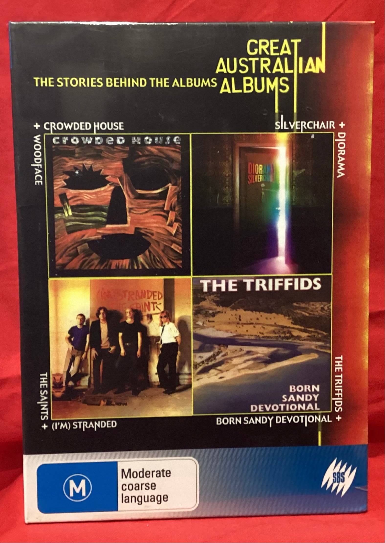 GREAT AUSTRALIAN ALBUMS DVD BOX - CROWDED HOUSE SILVERCHAIR THE