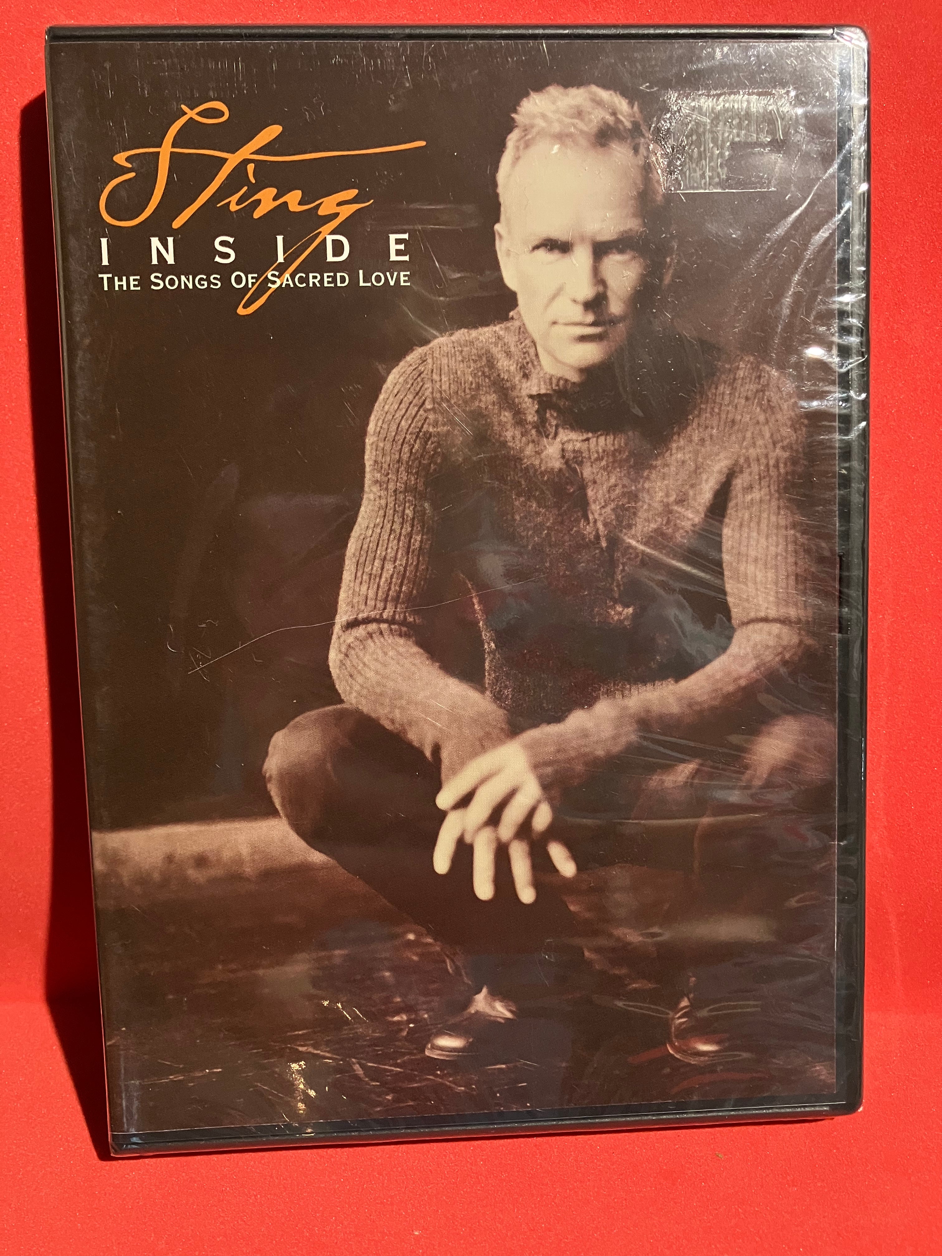 STING - INSIDE THE SONGS OF SACRED LOVE DVD (SEALED) – Dixon