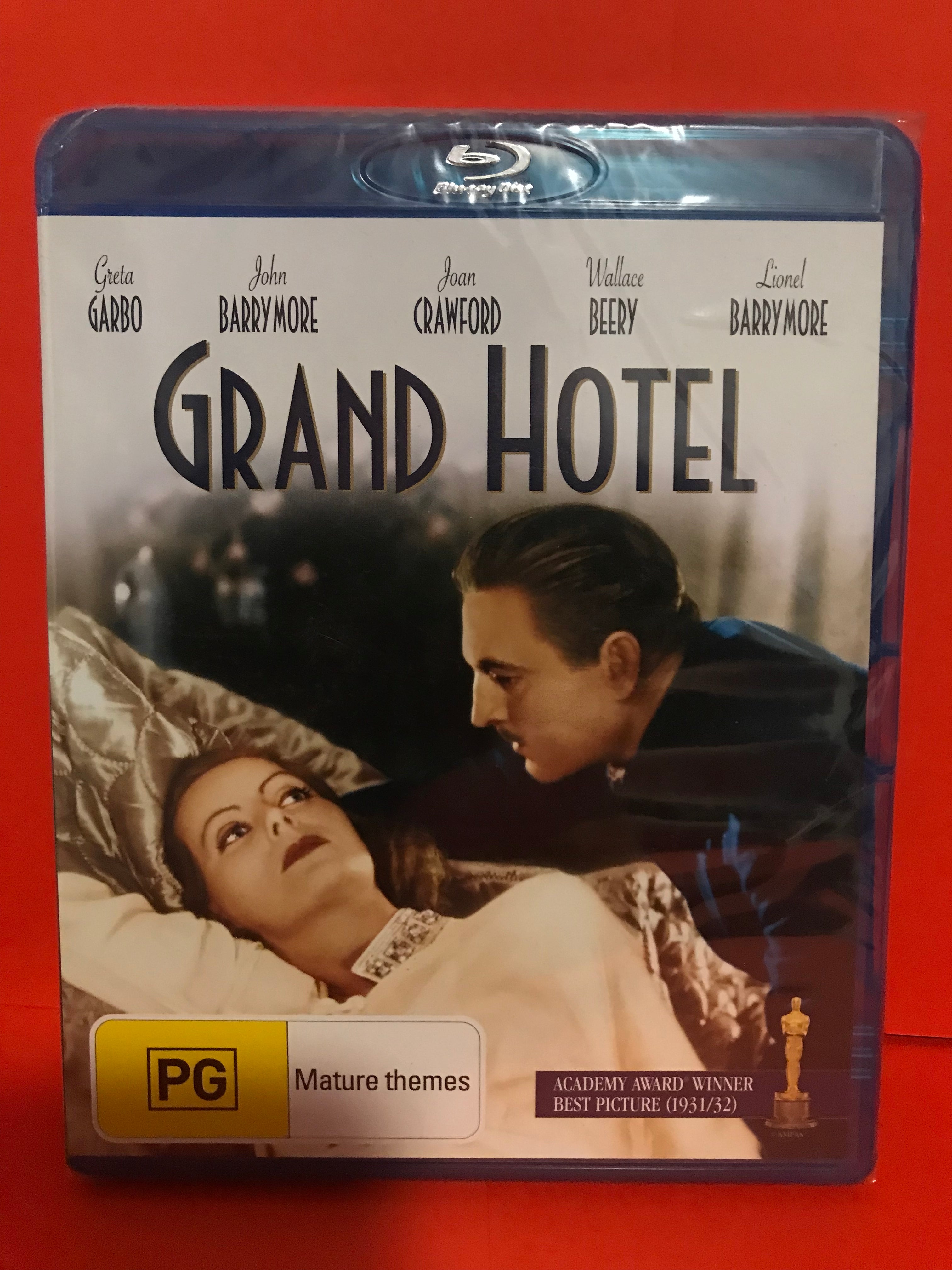 GRAND HOTEL BLURAY (SEALED) dixonrecycled