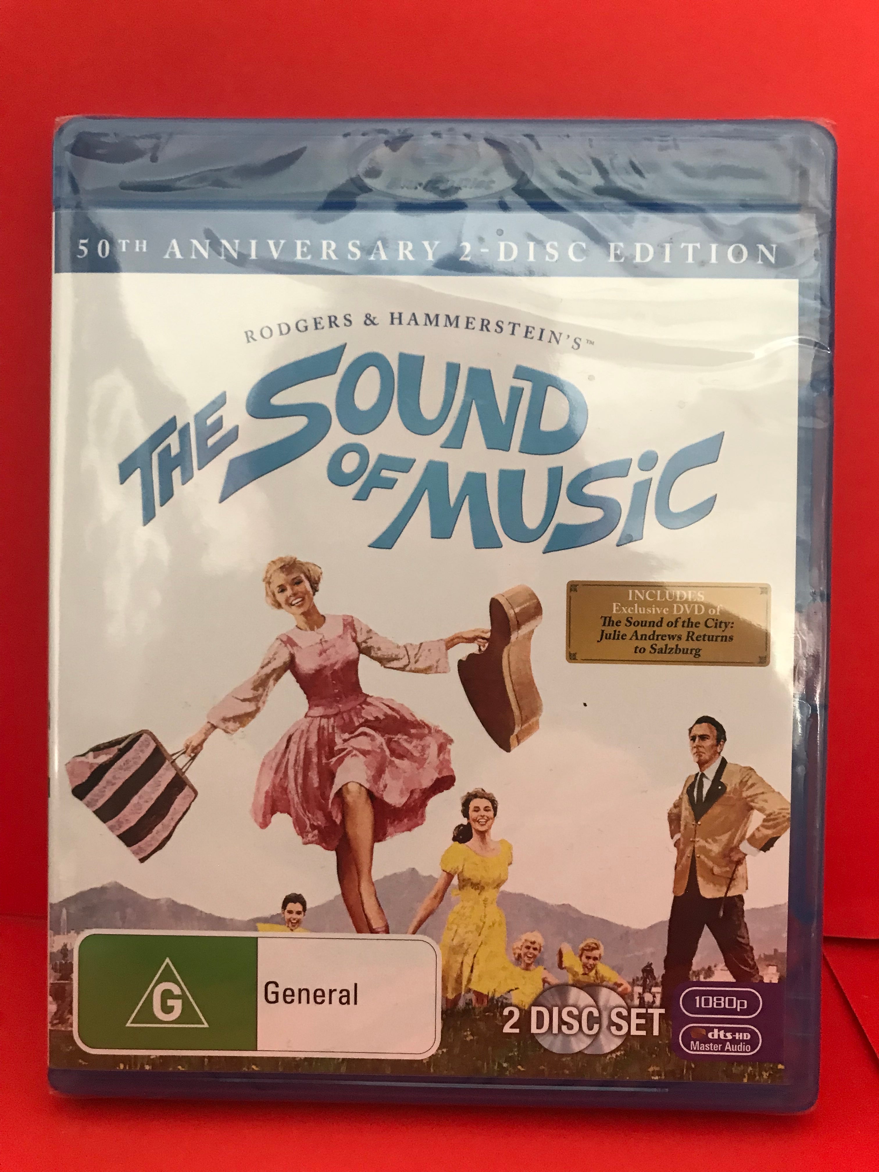 THE SOUND OF MUSIC - BLU-RAY / DVD - 2 DISCS (NEW / SEALED