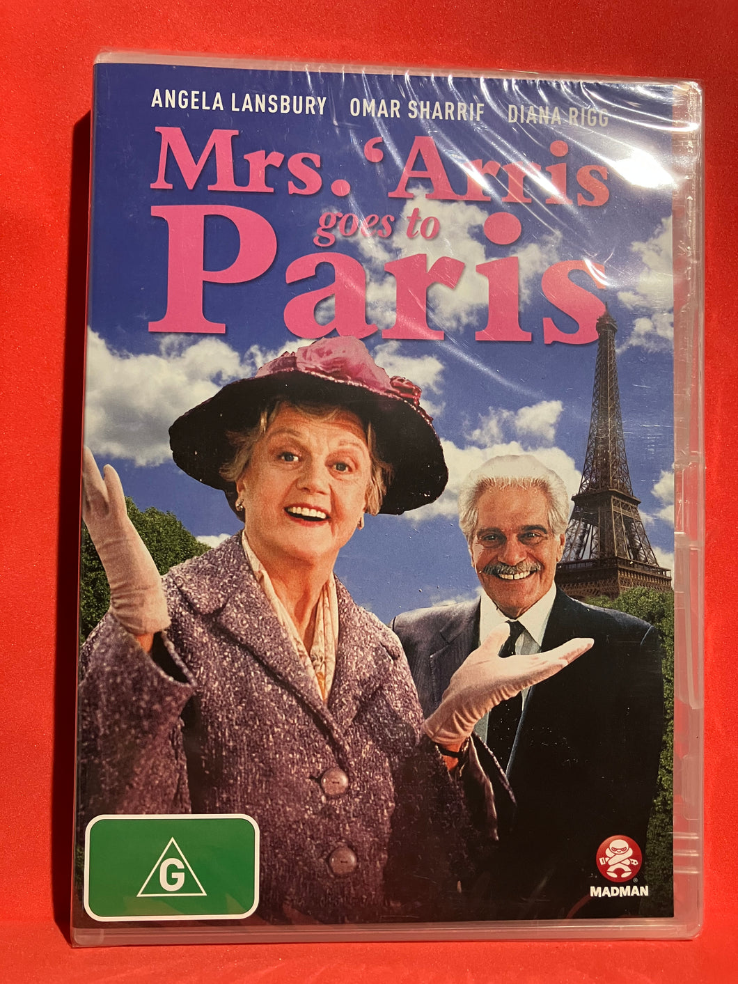 MRS 'ARRIS GOES TO PARIS - DVD (SEALED)