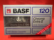 Load image into Gallery viewer, basf chrime extra 2 120 audio cassette
