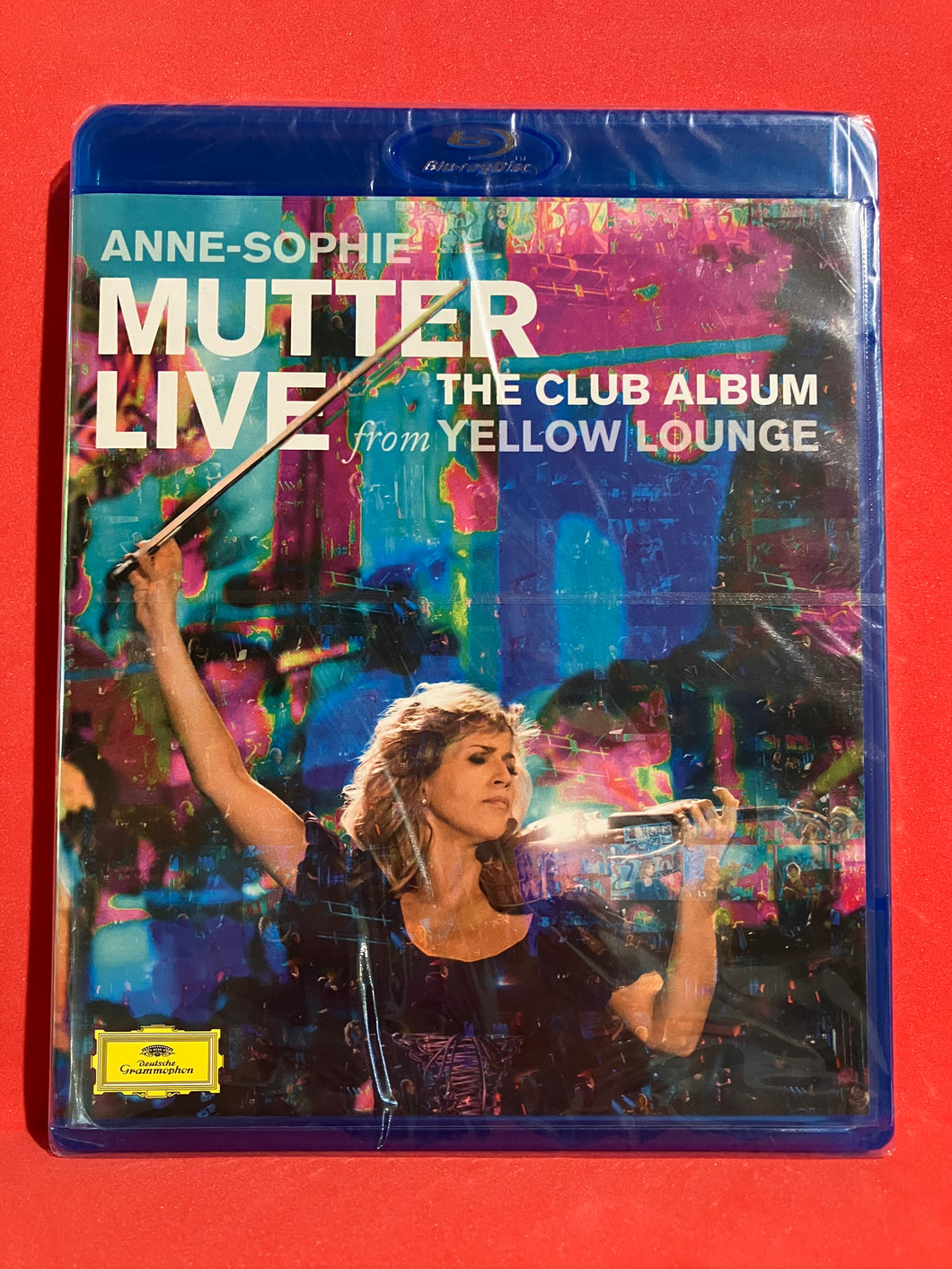 ANNE - SOPHIE MUTTER  - THE CLUB ALBUM LIVE FROM YELLOW LOUNGE - BLU RAY (SEALED)