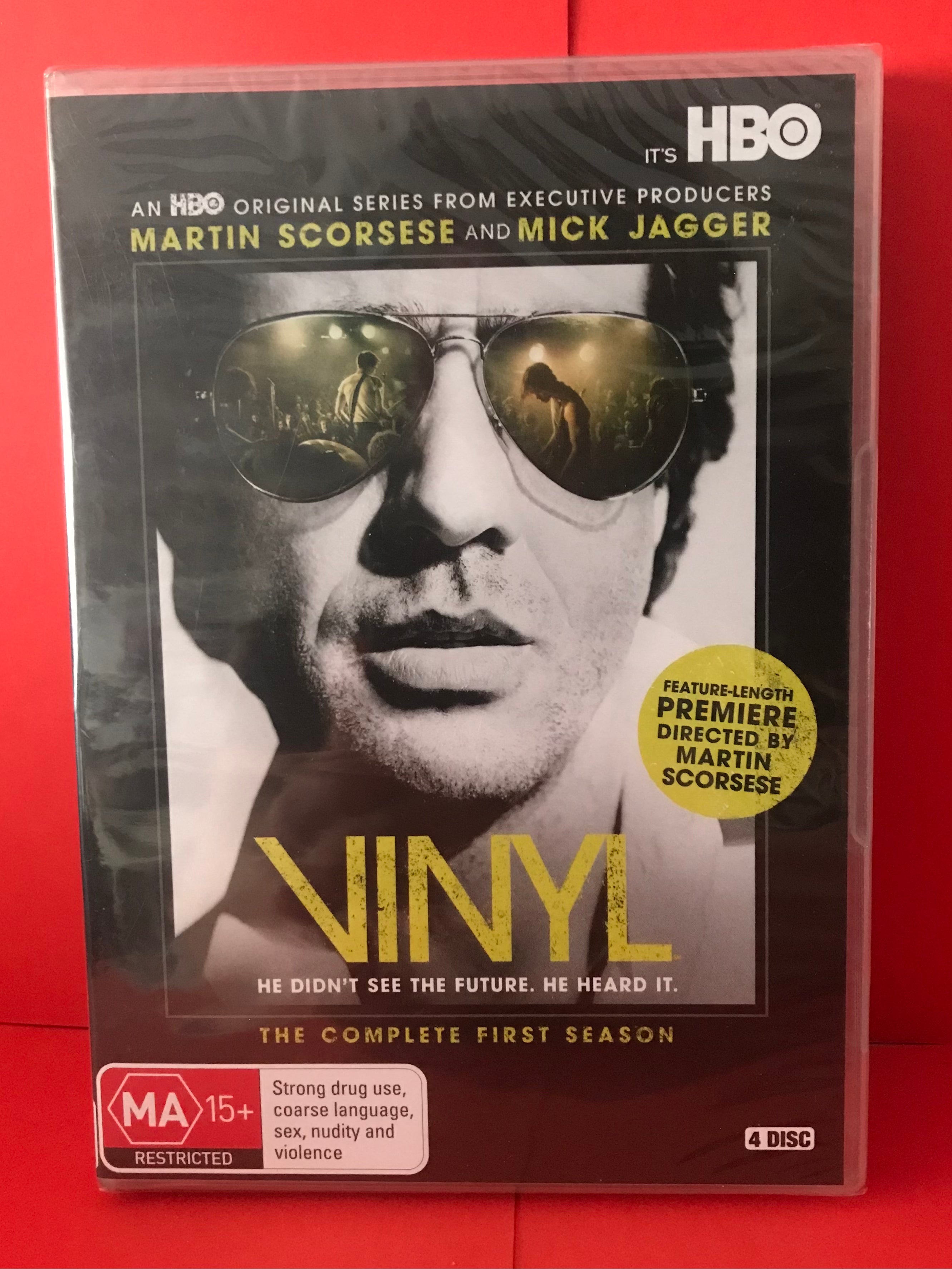 VINYL COMPLETE FIRST SEASON 4 DVD DISCS SEALED Dixonrecycled vinyl-complete-first-season-4-dvd-discs-sealed-dixonrecycled