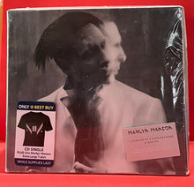 Load image into Gallery viewer, marilyn manson third day of a seven day binge bonus cd single and tshirt
