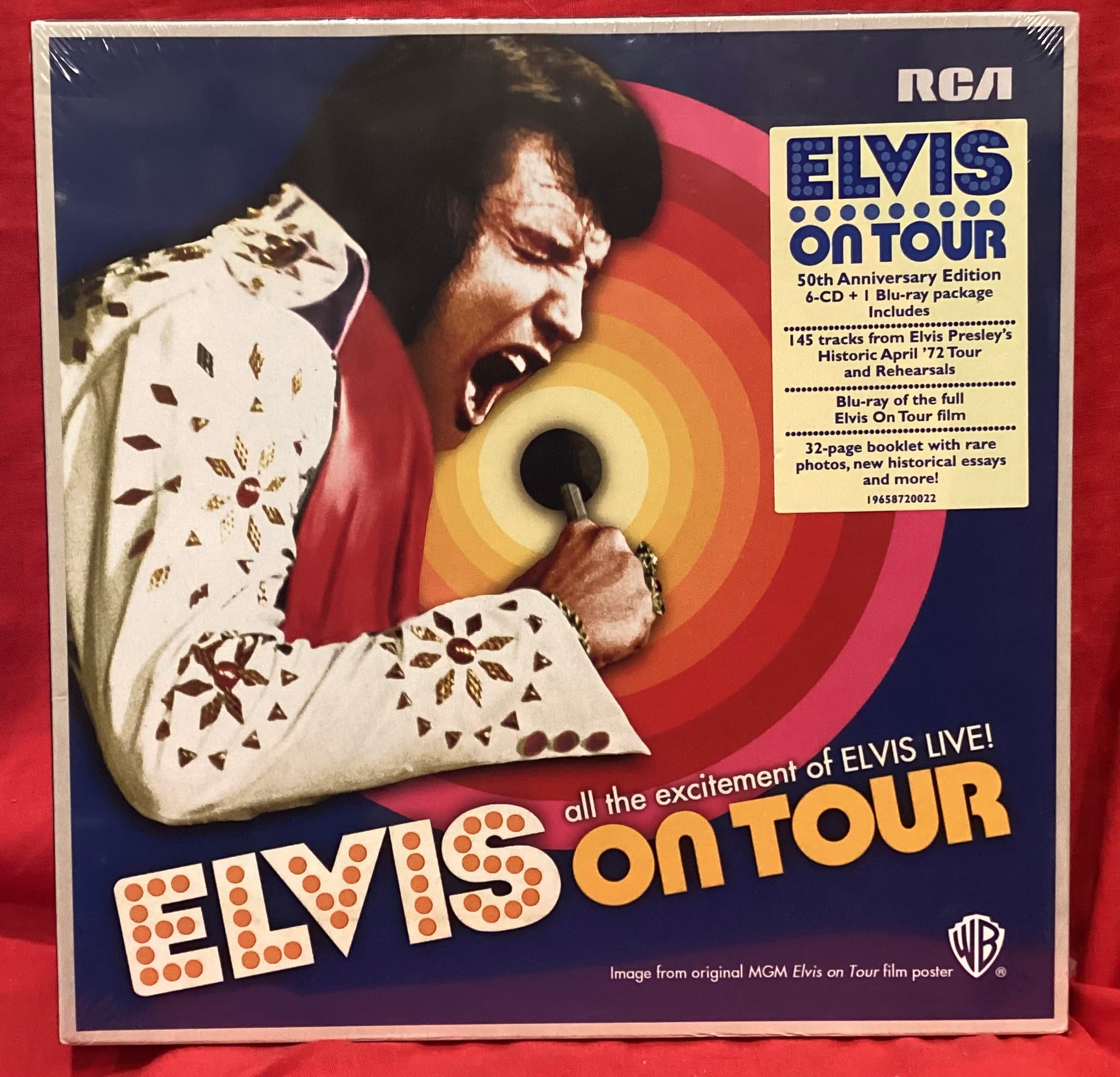ELVIS PRESLEY - ELVIS ON TOUR - 6 CD & 1 BLU-RAY (NEW/ SEALED