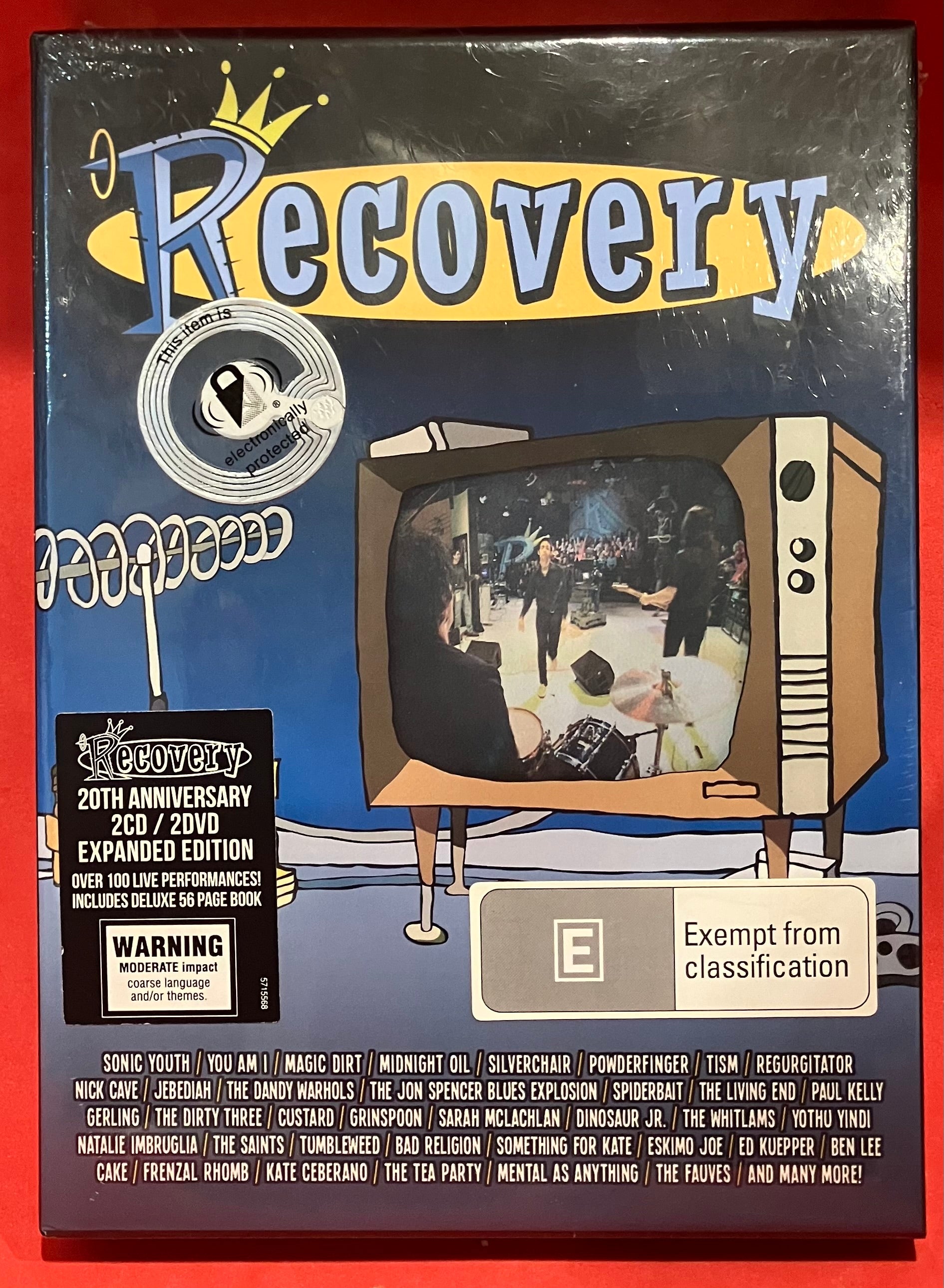 RECOVERY - 20TH ANNIVERSARY EXPANDED EDITION 2CD/ 2 DVD (NEW