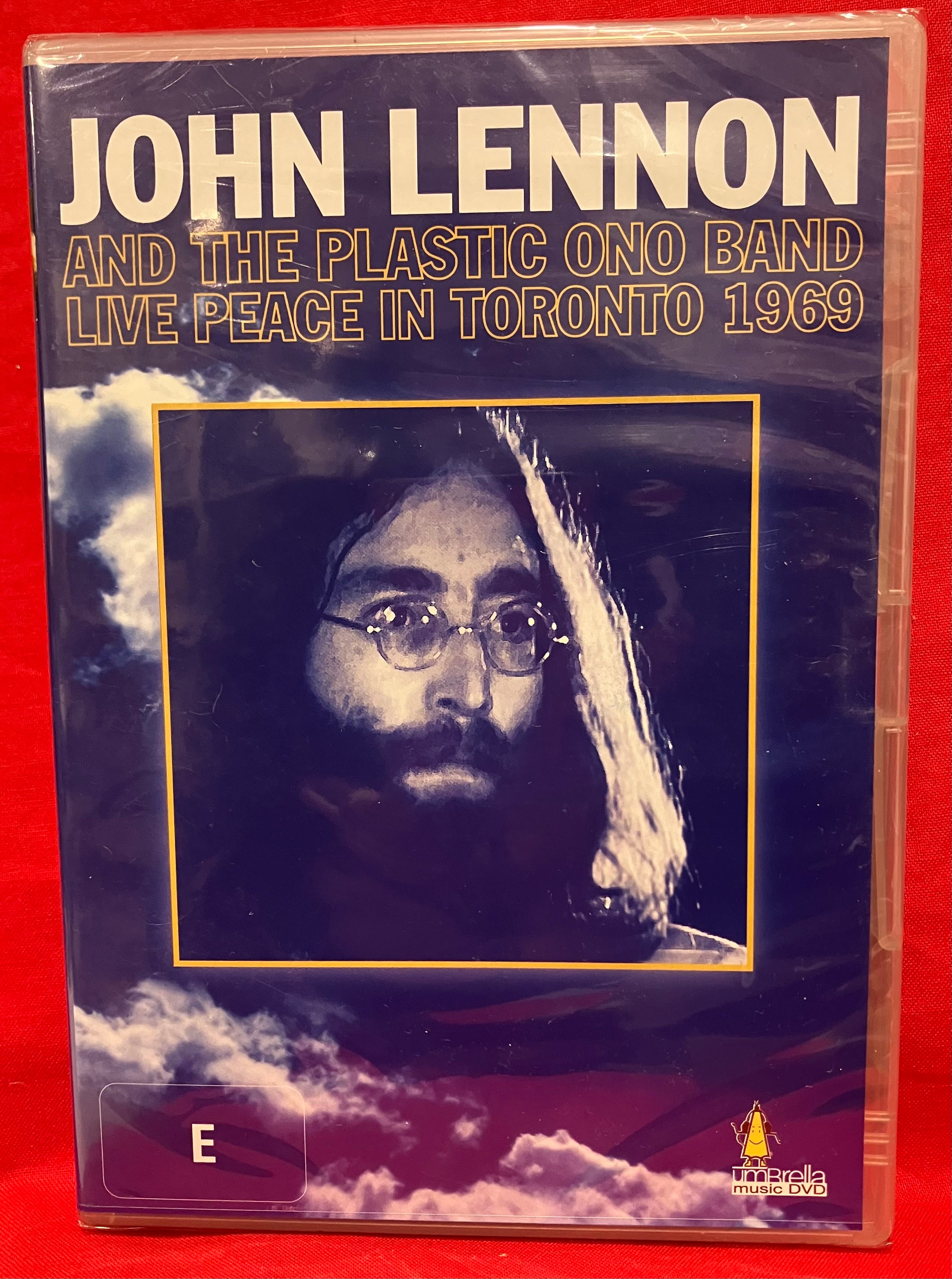 JOHN LENNON & PLASTIC ONO BAND - LIVE PEACE IN TORONTO 1969 - DVD