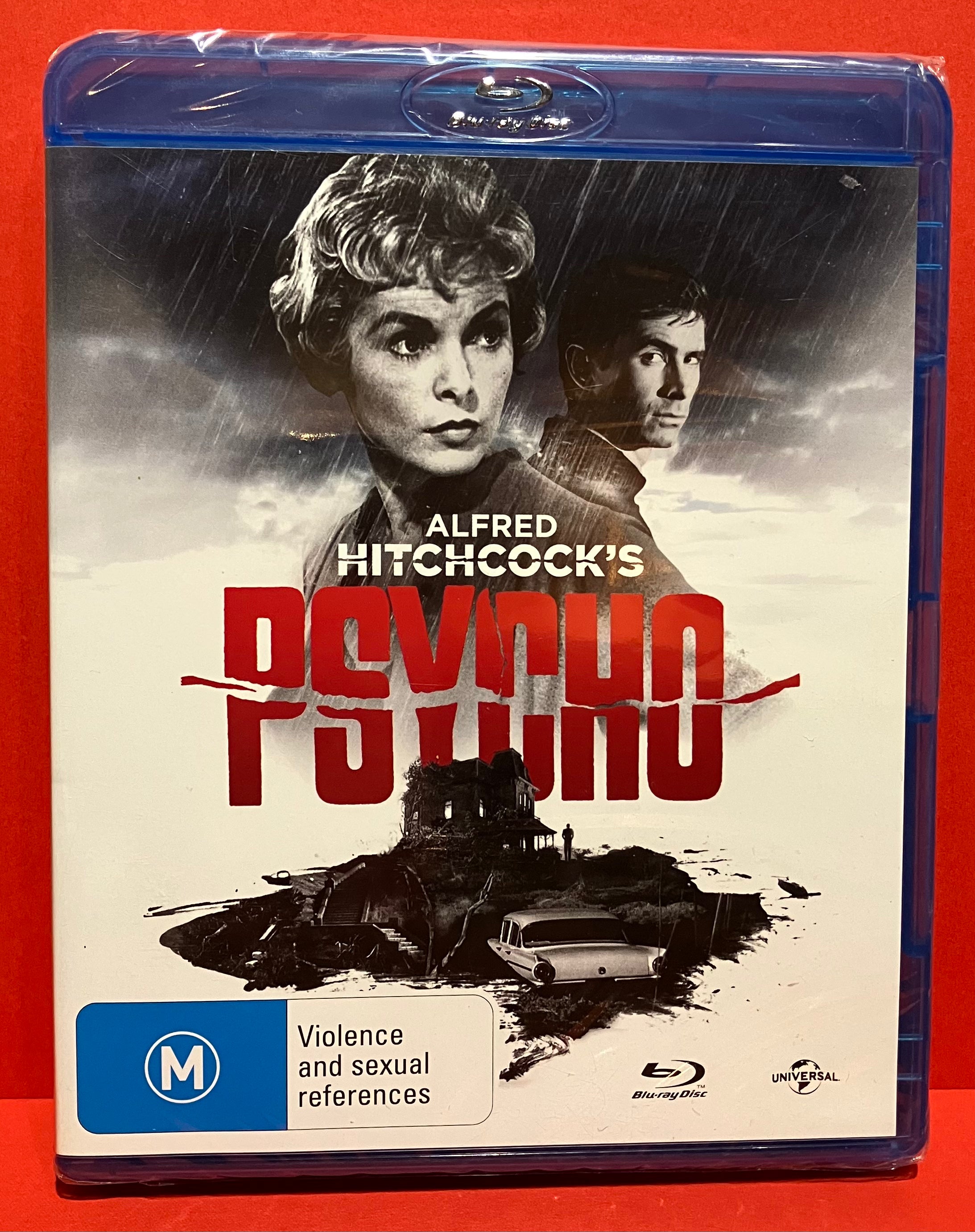 PSYCHO - ALFRED HITCHCOCK - BLU RAY (SEALED) – dixonrecycled