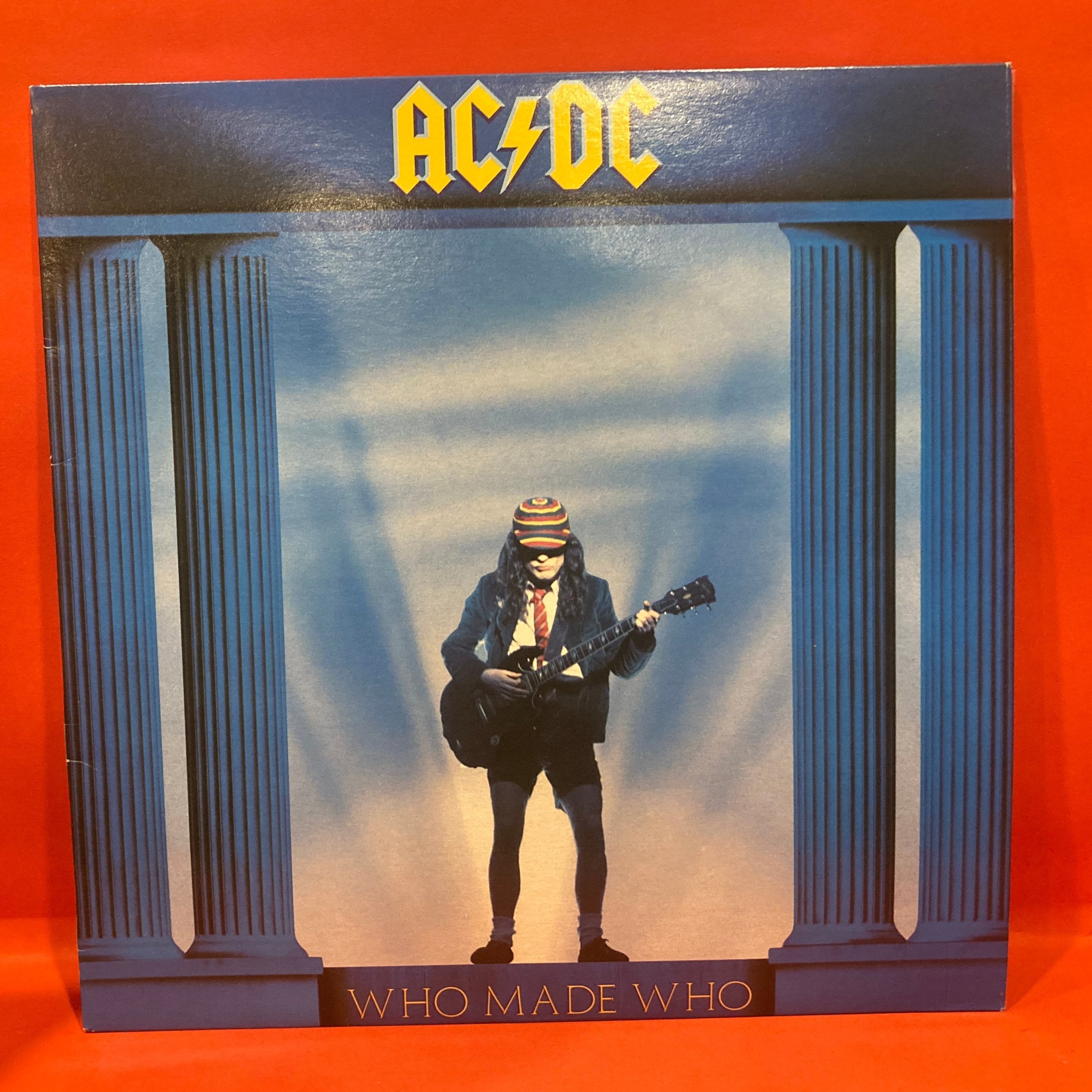AC/DC - WHO MADE WHO LP - VINYL - 1986 OZ PRESS – Dixon Recycled