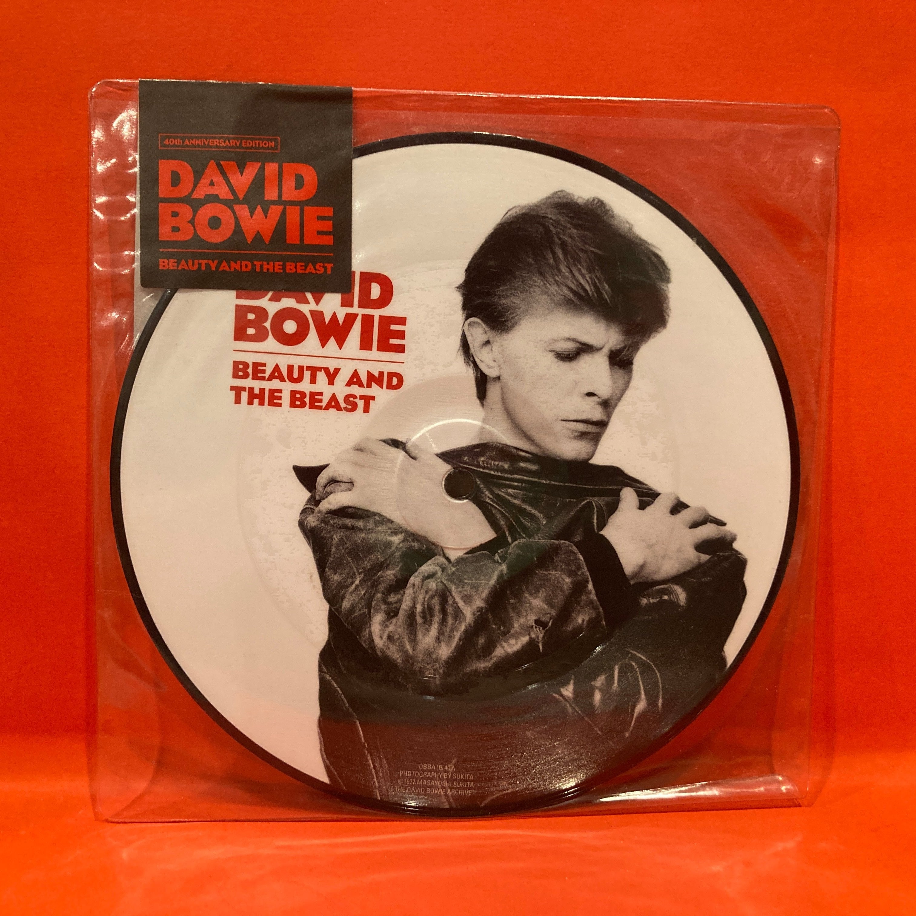 洋楽 Beauty And The Beast/DAVID BOWIE Beauty And The Beast 40th anniversary picture disc — David Bowie