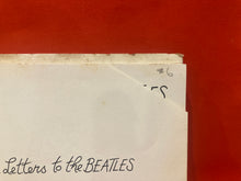 Load image into Gallery viewer, LOVE LETTERS TO THE BEATLES - SELECTED BY BILL ADLER, DRAWINGS BY OSBORN