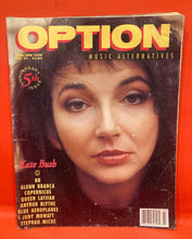 Load image into Gallery viewer, OPTION MAGAZINE NO. 31 03/1990 - KATE BUSH COVER - GLENN BRANCA, BLUE AEROPLANES