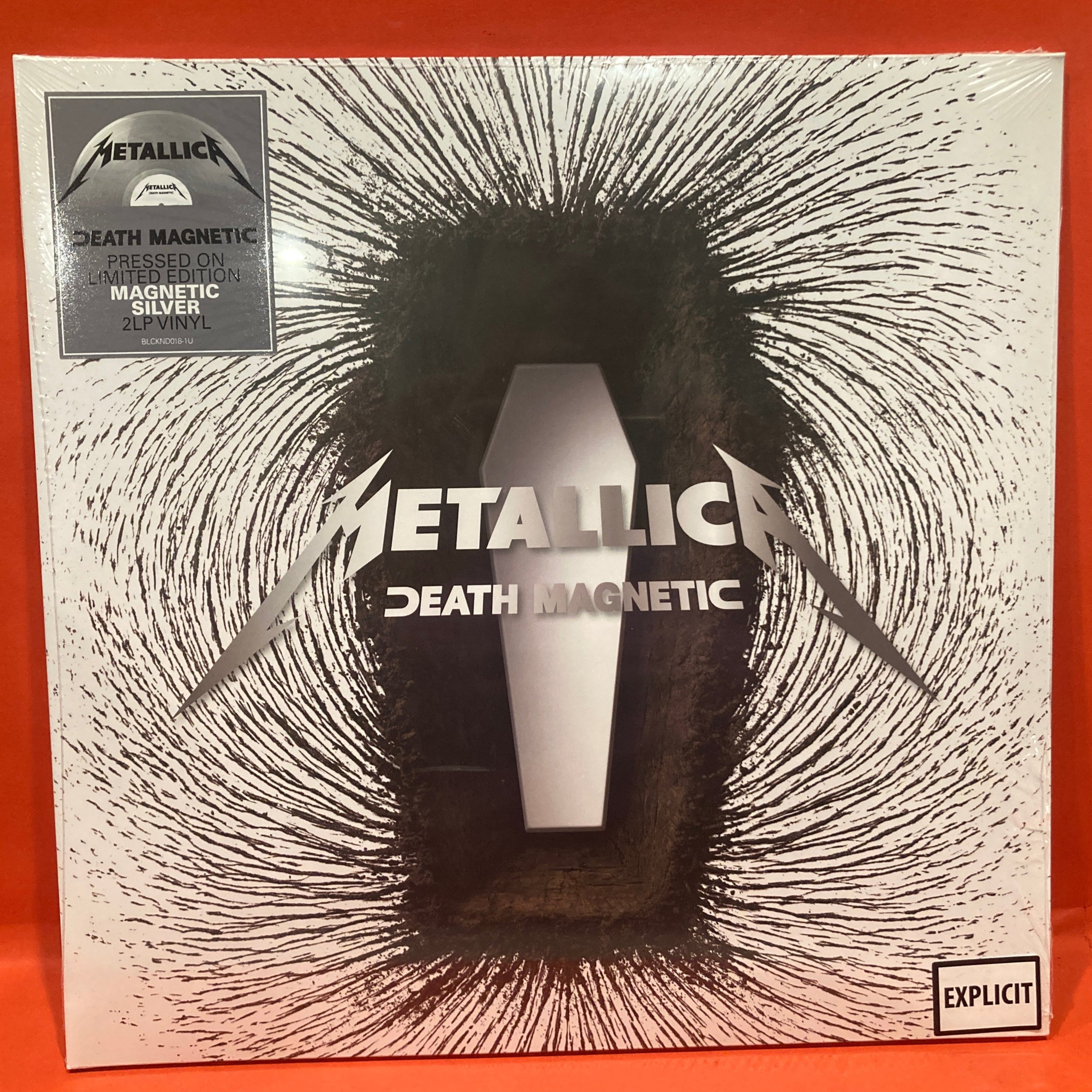 METALLICA - DEATH MAGNETIC 2X LP - SILVER VINYL (NEW /SEALED