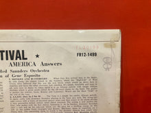 Load image into Gallery viewer, GUY WARREN WITH RED SAUNDERS ORCHESTRA - AFRICA SPEAKS AMERICA ANSWERS LP - VINYL