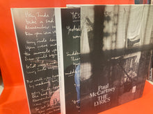 Load image into Gallery viewer, PAUL MCCARTNEY - THE LYRICS 1956 TO THE PRESENT - 2 VOLUME HARDCOVER BOOK SET
