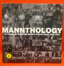 Load image into Gallery viewer, MANFRED MANN - MANNTHOLOGY - 50 YEARS OF MANFRED MANN'S EARTH BAND 1971-2021 - DELUXE 4X CD + 2X DVD Box set