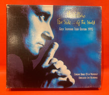 Load image into Gallery viewer, PHIL COLLINS - FAR SIDE... OF THE WORLD - GOLD SOUVENIR TOUR EDITION 1995 - 2X CD BOX SET + TICKET STUB