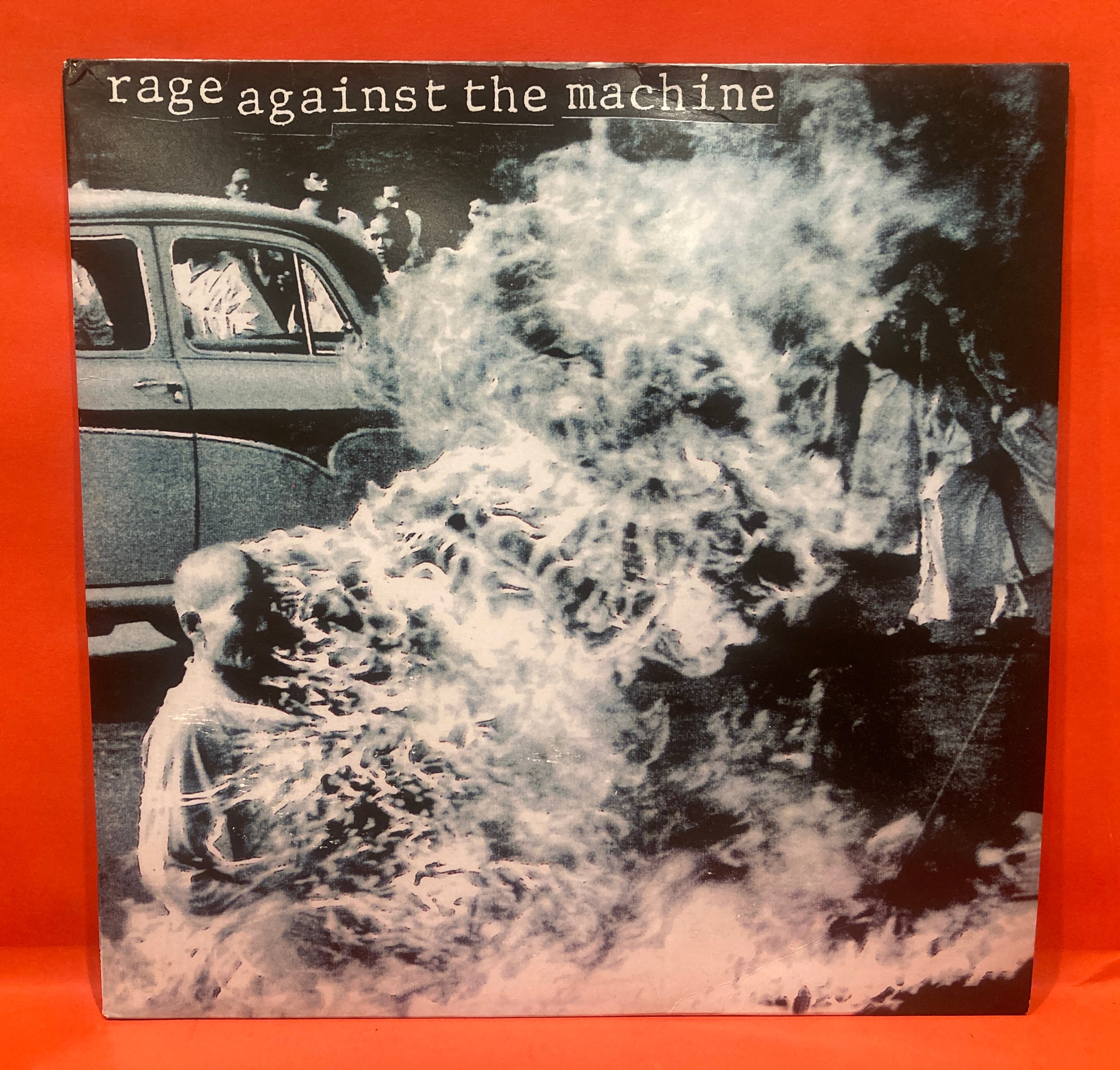 RAGE AGAINST THE MACHINE - S/T LP - BLUE MARBLE VINYL – Dixon