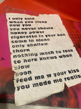 Load image into Gallery viewer, MY BLOODY VALENTINE - LOVELESS LP - VINYL - AUTOGRAPHED with SET LIST