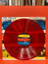 Load image into Gallery viewer, THE POLICE - SYNCHRONICITY LP - RED VINYL - 1984 AUSTRALIAN TOUR SOUVENIR