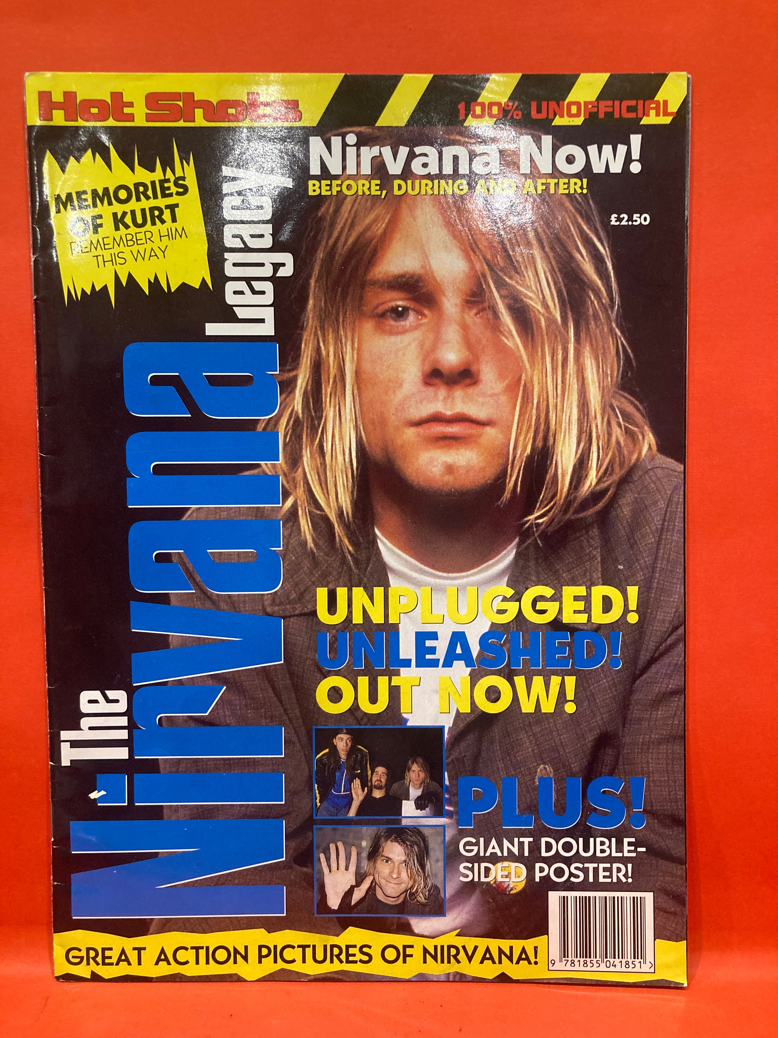 THE NIRVANA LEGACY 1994 HOT SHOTS MAGAZINE Dixon Recycled Records