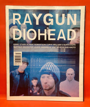 Load image into Gallery viewer, RAYGUN MAGAZINE - RADIOHEAD COVER - #54 MARCH 1998 - GANG STRARR, ROBBIE ROBERTON, CURVE, WILLIAM S BURROWS, BUFFALO DAUGHTER, LAURIE ANDERSON, RYUCHI SAKAMOTO