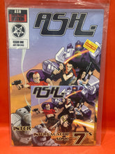 Load image into Gallery viewer, ASH - INTERGALACTIC SONIC 7"S - COMPILATION CD IN PROMO "COMIC BOOK" FOLDER