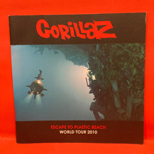 Load image into Gallery viewer, GORILLAZ - ESCAPE TO PLASTIC BEACH - WORLD TOUR PROGRAM 2010