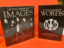 Load image into Gallery viewer, DREAM THEATRE: LIFTING SHADOWS - WORRDS + IMAGE S by RICH WILSON - HARDCOVER BOOK + CD SET