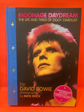 Load image into Gallery viewer, MOONAGE DAYDREAM: THE LIFE AND TIMES OF ZIGGY STARDUST - DAVID BOWIE / MICK ROCK - LIMITED 50TH ANNIVESARY "PUBLISHERS" EDITION HARDCOVER BOOK IN SLIP CASE WITH PRINT.