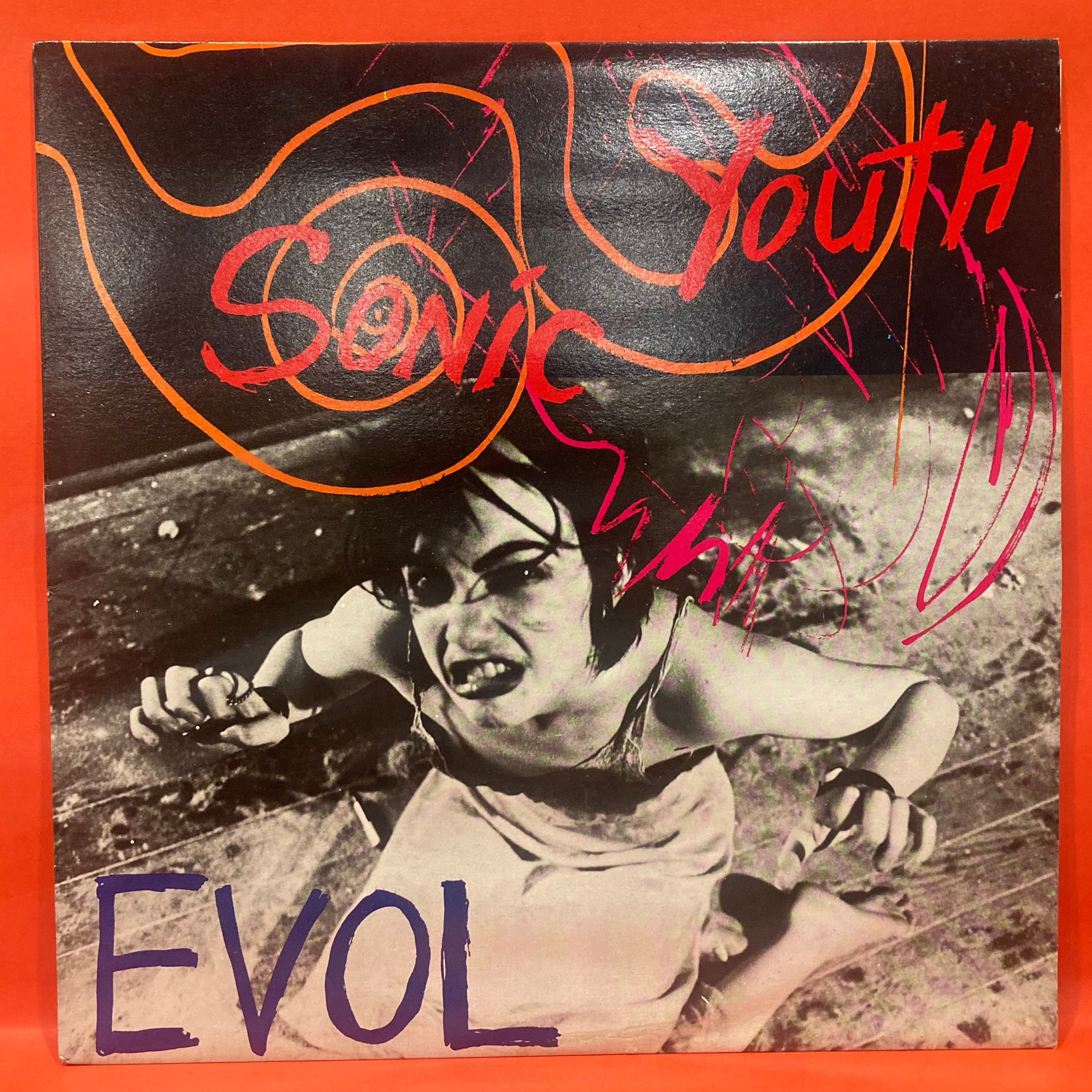 SONIC YOUTH - EVOL LP - VINYL - OZ AU GO-GO PRESS – Dixon Recycled