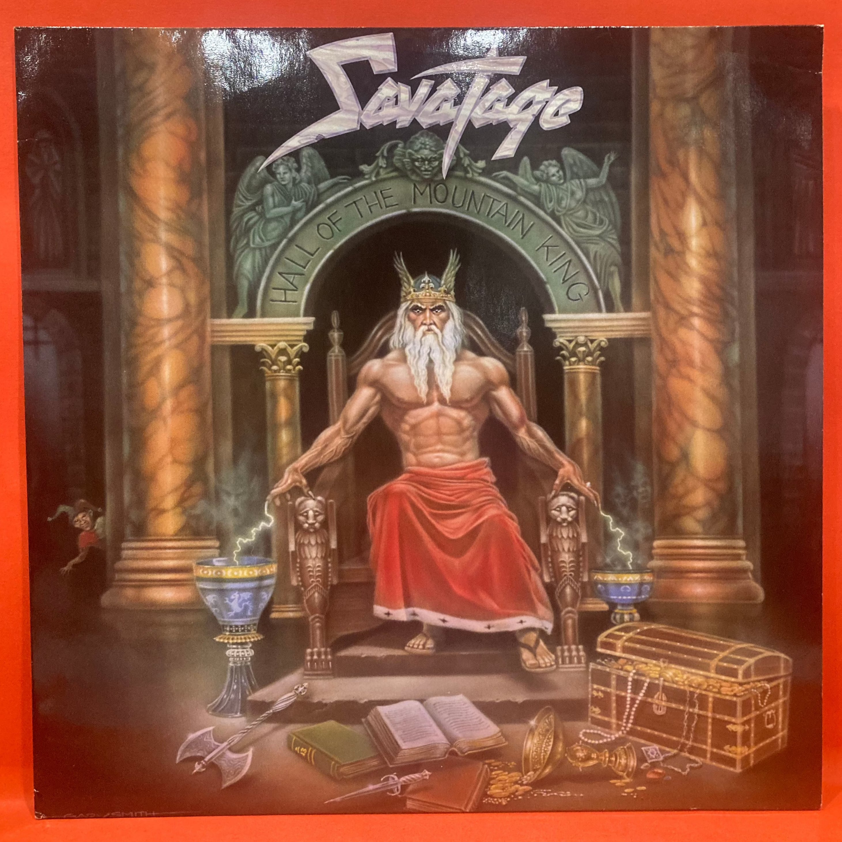 SAVATAGE - HALL OF THE MOUNTAIN KING LP - VINYL – Dixon Recycled