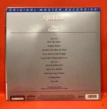 Load image into Gallery viewer, QUEEN - THE GAME LP - VINYL - ORIGINAL MASTER MFSL - AUDIOPHILE VINYL