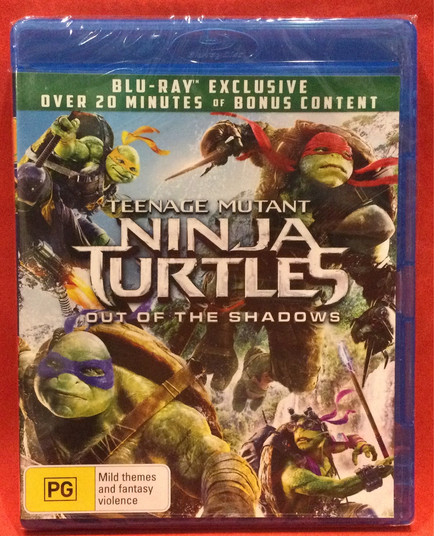 Teenage Mutant Ninja Turtles Out Of The Shadows Blu Ray Dvd Sea Dixonrecycled 5114