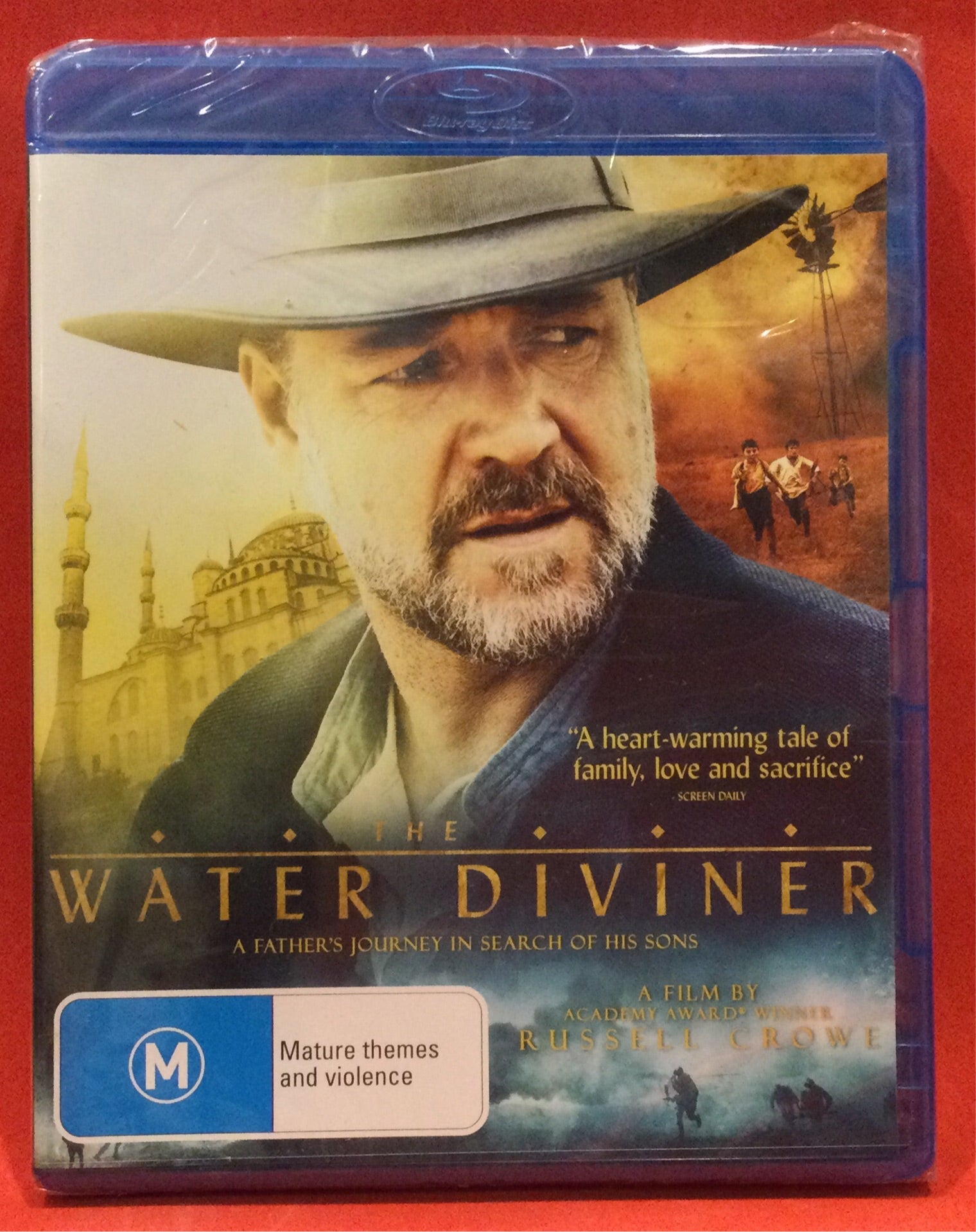 WATER DIVINER, THE BLURAY (SEALED) dixonrecycled