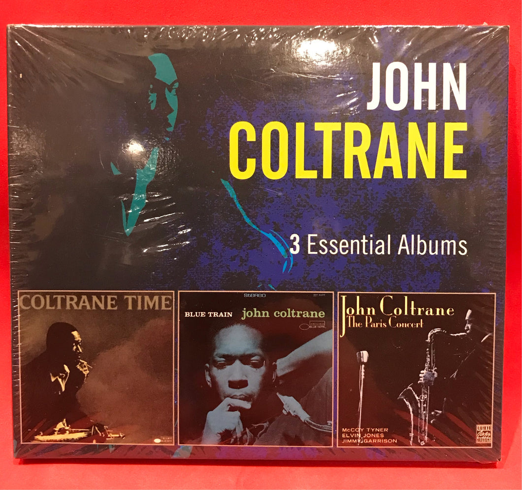 COLTRANE, JOHN - 3 ESSENTIAL ALBUMS - 3 CD DISCS (SEALED)