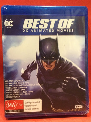BEST OF DC ANIMATED MOVIES BLU-RAY