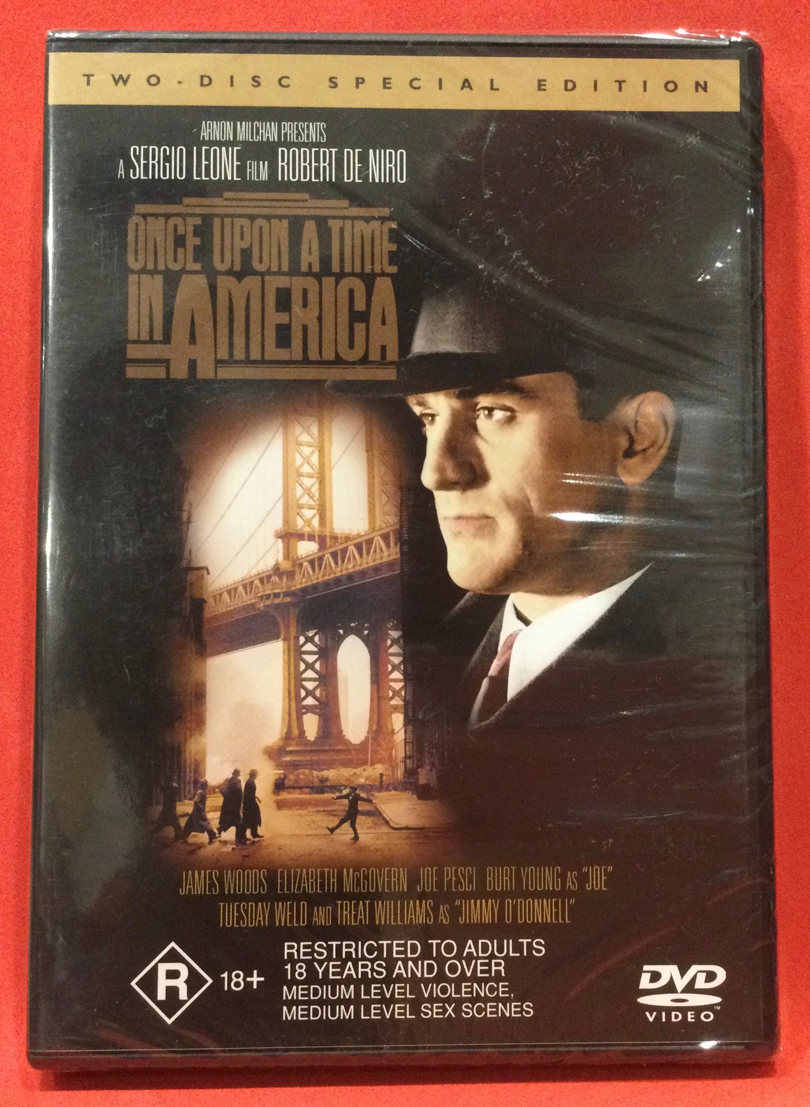 ONCE UPON A TIME IN AMERICA - 2 DVD DISCS (SEALED) – dixonrecycled